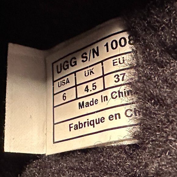 Ugg Ultra Mini Spotty Animal Print Pony Hair Shearling Boots Women Size 6 - Picture 8 of 8